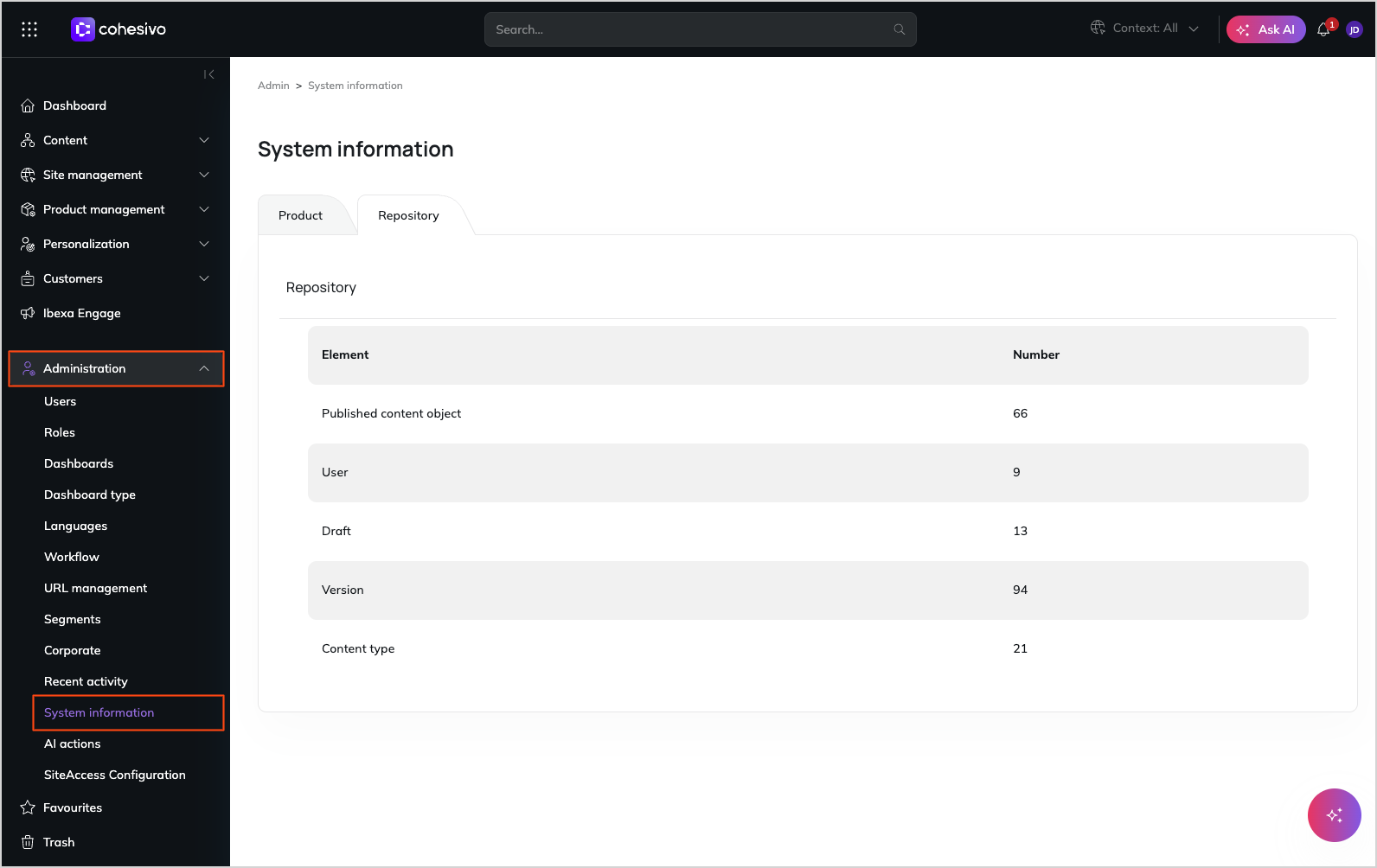 System Information